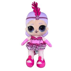 LOL Surprise Showbaby Large Pink Dress Stuffed Plush Soft Doll 17”